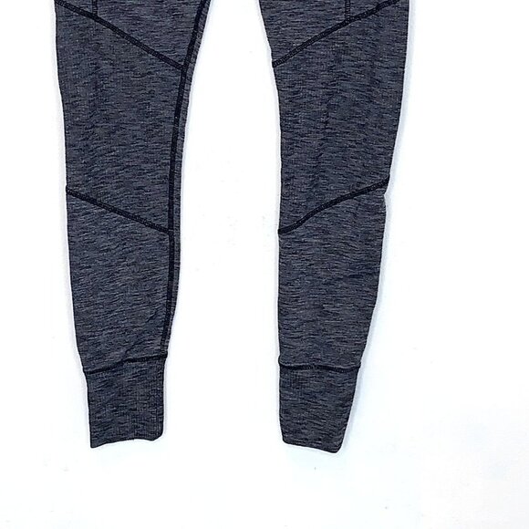 Athleta Excursion Heathered Black Gray Tight Legging size Small - Picture 5 of 11